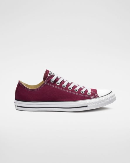 Men's Converse Chuck Taylor All Star Classic Low Top Shoes Burgundy | AU E4386S